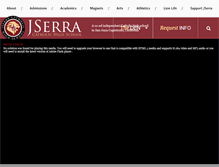 Tablet Screenshot of jserra.org